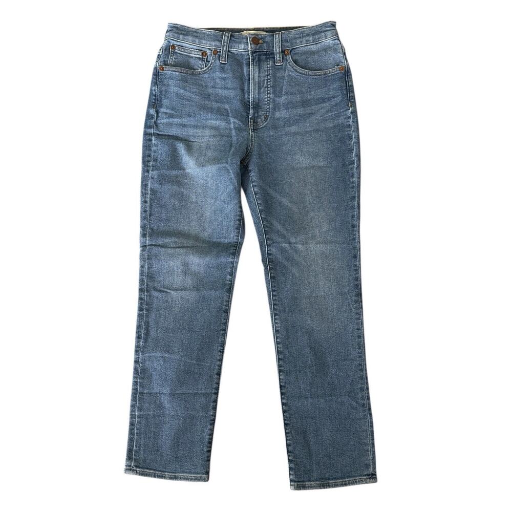 Madewell Perfect Vintage Jean High Rise Straight Finney Women’s 27 ND502 NEW - Picture 3 of 7